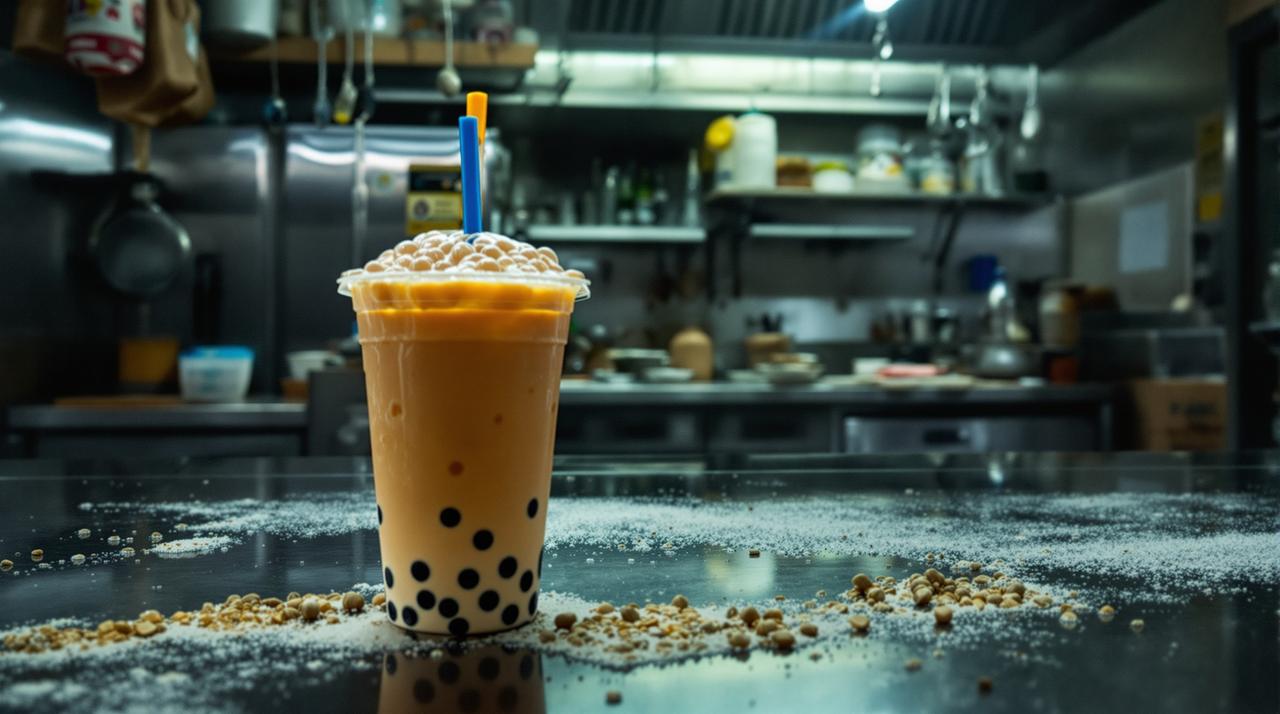 91官 - 知名奶茶品牌后厨卫生触目惊心:蟑螂横行、食材过期三月 知名奶茶品牌后厨卫生触目惊心:蟑螂横行、食材过期三月